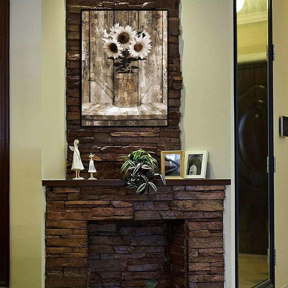 1pc Farmhouse Wall Decor Canvas Wall Art Rustic Floral Rustic Sunflower 15.75inch X 23.62inch Bedroom Living Room Home Decor Rustic Decorative Artwork Poster (Unframed), thanksgiving decorations https://www.temu.com/search_result.html?search_key=601099514250058