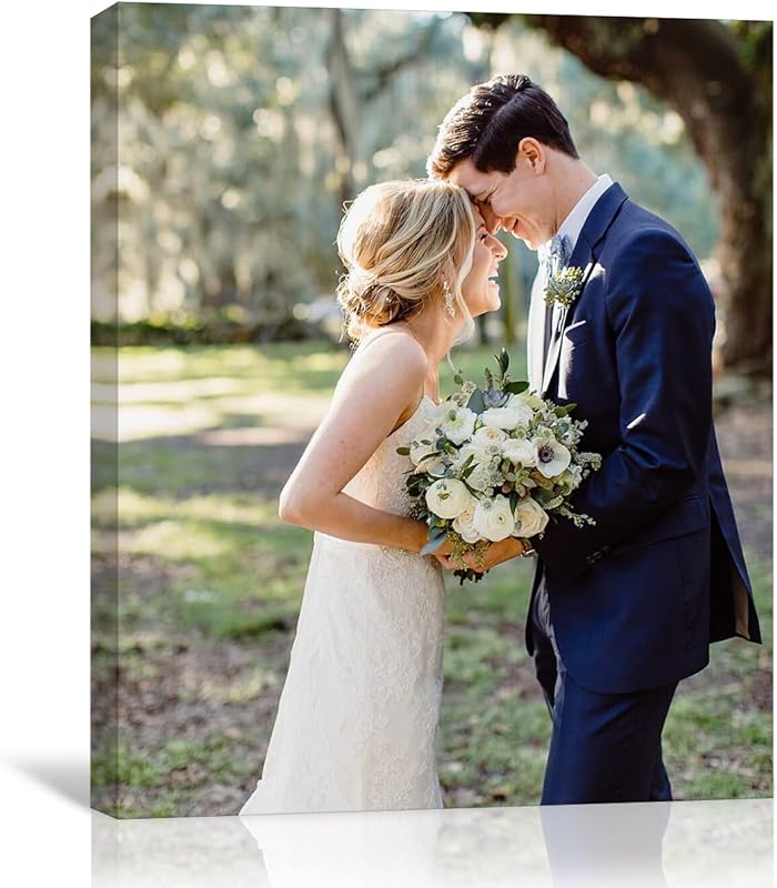 Custom Framed Canvas Prints With Your Photos - Personalized Picture To Canvas Wall Art (8" Wx10 H) - Gift Wrapping Available https://www.amazon.com/dp/B09DCMBQ4W