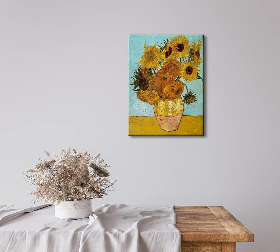 Wieco Art Sunflower by Vincent Van Gogh Oil Paintings Reproduction Modern Floral Giclee Canvas Prints Artwork Flowers Pictures on Canvas Wall Art for Home and office Decorations https://www.amazon.com/dp/B00W9EPK3W