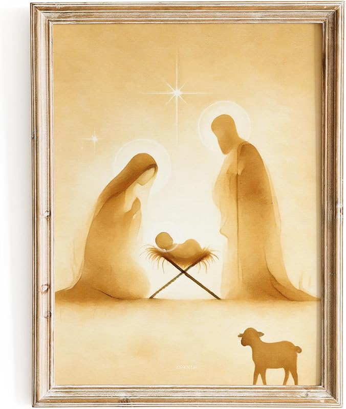 ESSEN Life | The Way He Leads | Christian Wall Art Jesus Poster Decor Christian Christmas Decor Christian Home Decor Perfect Religious Wall Art Gift for Women (8x10 Unframed) https://www.amazon.com/dp/B0CB7Z1NHT