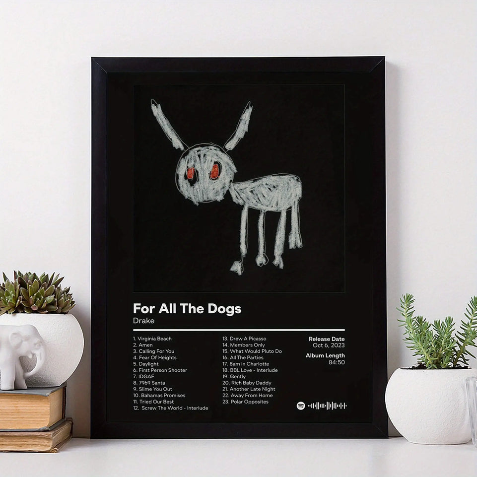 1pc Unframed Music Album Cover Poster, Artwork Wall Painting For Living Room Bedroom Bathroom Office Hallway Wall Decor, Canvas Print, Creative Poster, Canvas Art, Funny Wall Art, Poster Prints, Modern Painting Prints, Idea G June Wall Art