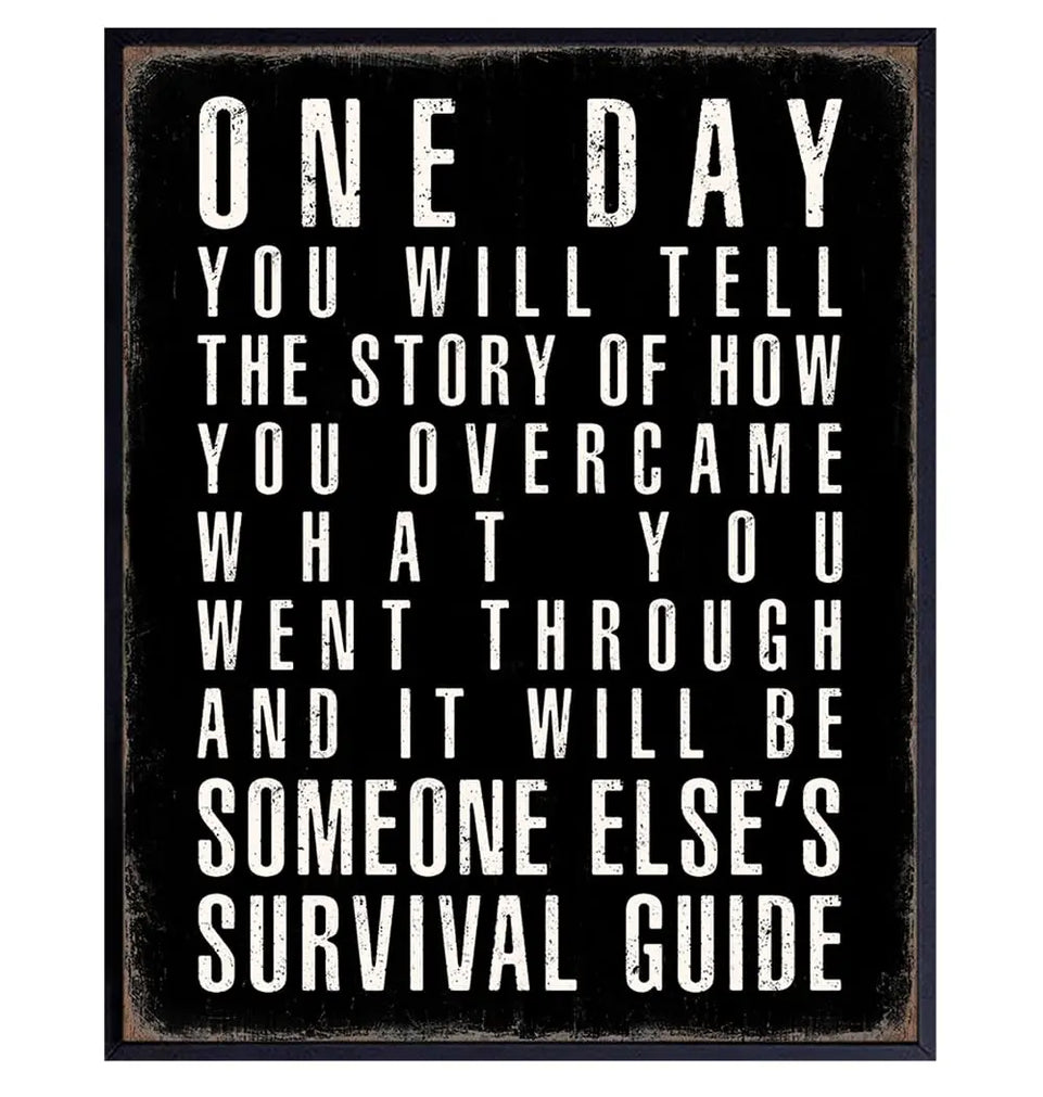 Black Office Decor Inspirational Quotes - Positive Quotes Posters for Men - Home Office Success Wall Art - executive Motivational Gifts for Him - Motivation Gym Wall Decor - Rustic small Office Decor - June Wall Art