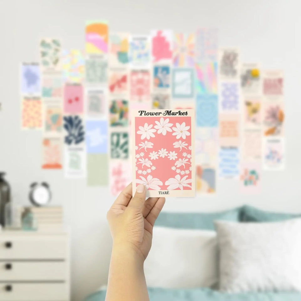 Danish Pastel Room Decor Aesthetic, 50pcs, Wall Decor Posters for Bedroom, Wall Collage Kit Aesthetic Pictures for Dorm Decor for Teen Girls Preppy Stuff https://www.amazon.com/dp/B09NGP2CY6