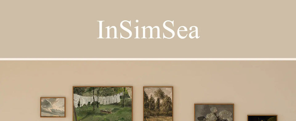 InSimSea Framed Wall Art for Living Room Landscape Canvas Wall Decor Meadow with Flowers Vintage Paintings Classical Wildflower Field Scene Boho Floral Pictures Decor Gifts for Bathroom Bedroom 8x10in https://www.amazon.com/dp/B0D1YFGWX7