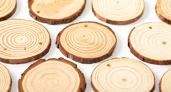 Wood Slices Kit, Shuttle Art 35 PCS Unfinished Natural Wood Slices with Pre-Drilled Hole, Acrylic Paint, Permanent Markers, Jute Twine, DIY Craft for Kids Adults Holiday Decoration Christmas Ornaments https://www.amazon.com/dp/B08FDGWSCW