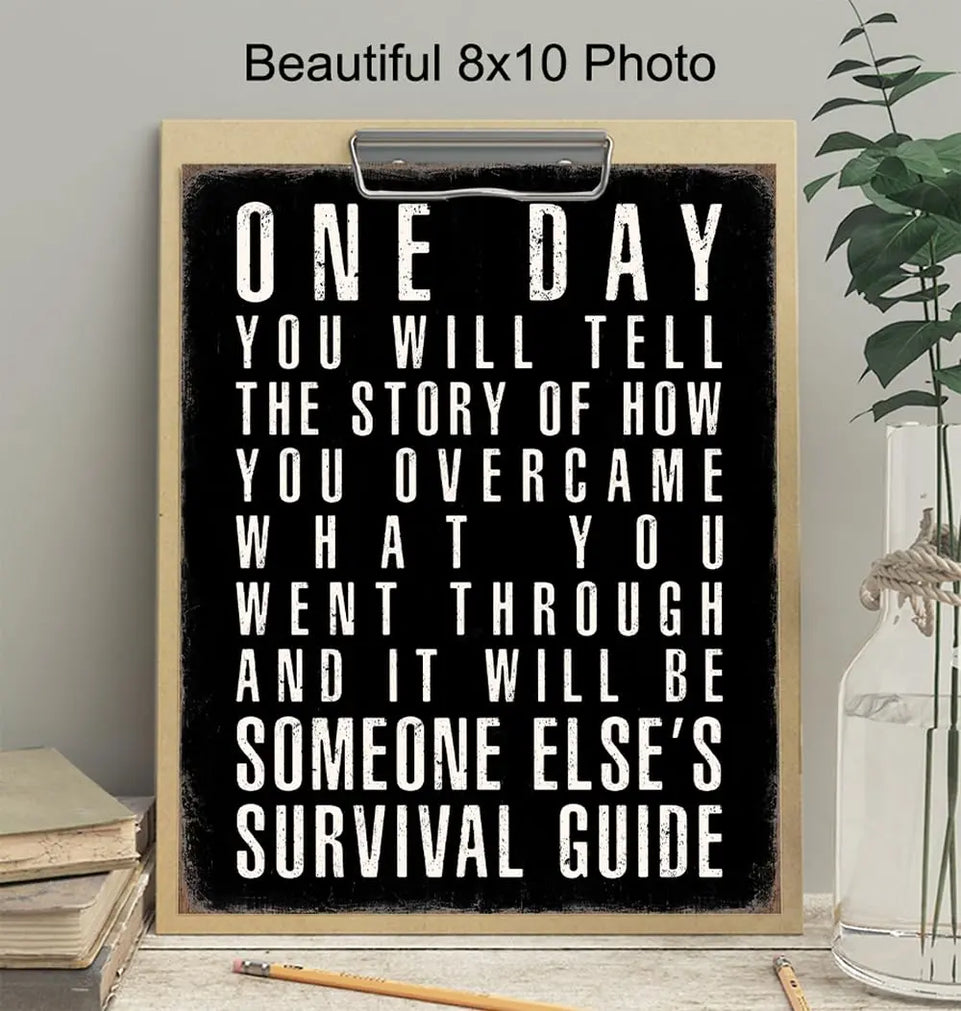 Black Office Decor Inspirational Quotes - Positive Quotes Posters for Men - Home Office Success Wall Art - executive Motivational Gifts for Him - Motivation Gym Wall Decor - Rustic small Office Decor - June Wall Art
