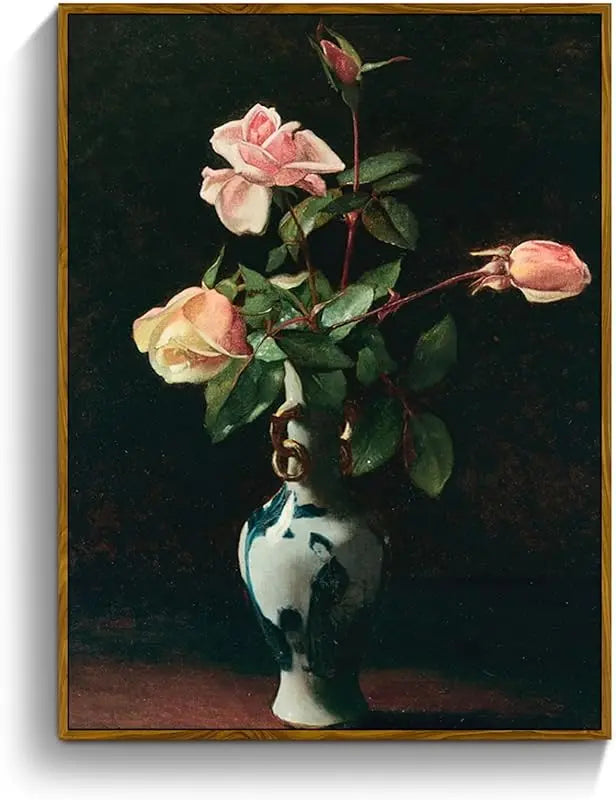 crmotu Floral Framed Wall Art, Flower Vintage Botanical Prints, Moody Rose Butterfly Canvas Pictures, Dark Academia Mid Century Modern Home Wall Decor for Bedroom Kitchen Office Desktop 8x10in https://www.amazon.com/dp/B0D5BBPJYZ