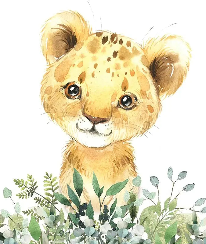 Baby Safari Nursery Wall Decor - Set of 3 Pictures Cute Animal Wall Prints on Canvas Jungle Nursery Safari Decor gifts for Baby Boys and Girls Room, Framed Wall Art (12 x16inch) https://www.amazon.com/dp/B0CLW97SF5