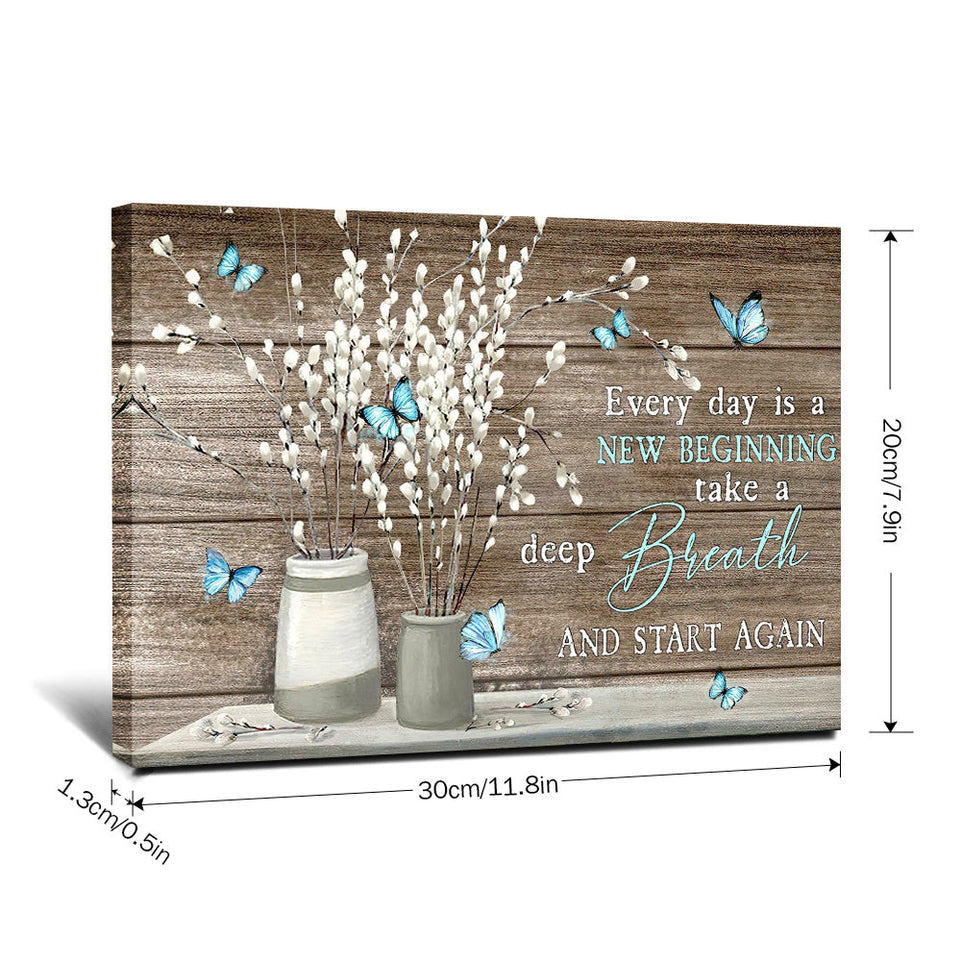 1pc Framed Painting Flowers And Butterfly Canvas Posters And Prints Wall Art Pictures With Frame For Living Room & Bedroom, Home Decoration, Festival Gift For Her/Him, Ready To Hang https://www.temu.com/search_result.html?search_key=601099516487581
