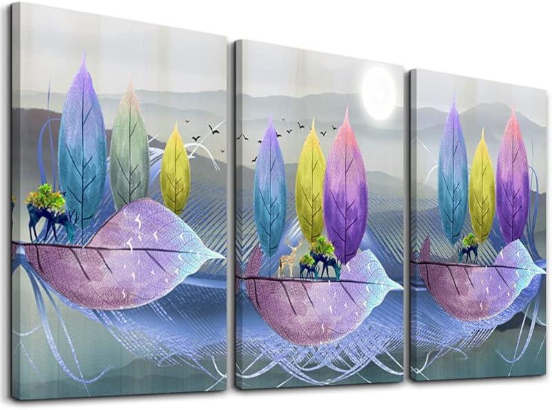 Canvas Wall Art For Living Room Wall Decor For Bedroom Farmhouse Wall Art Aurora Scenery Wall Paintings Office Wall Decor 3 Piece Framed Blue Wall Pictures Ready To Hang For Bathroom Home Decorations https://www.amazon.com/dp/B0BMF6TMHB