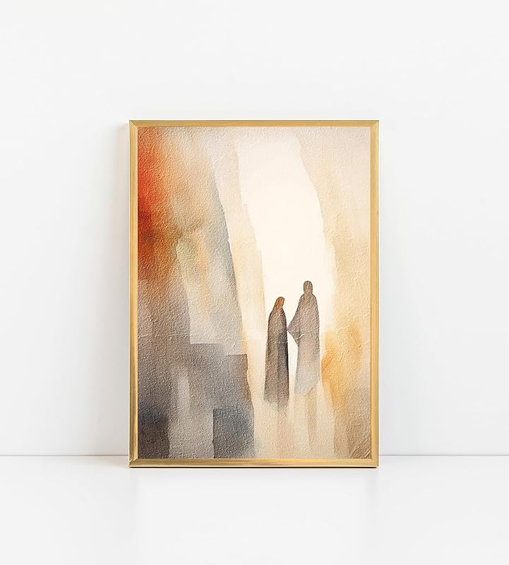 ESSEN Life | The Way He Leads | Christian Wall Art Jesus Poster Decor Christian Christmas Decor Christian Home Decor Perfect Religious Wall Art Gift for Women (8x10 Unframed) https://www.amazon.com/dp/B0CB7Z1NHT