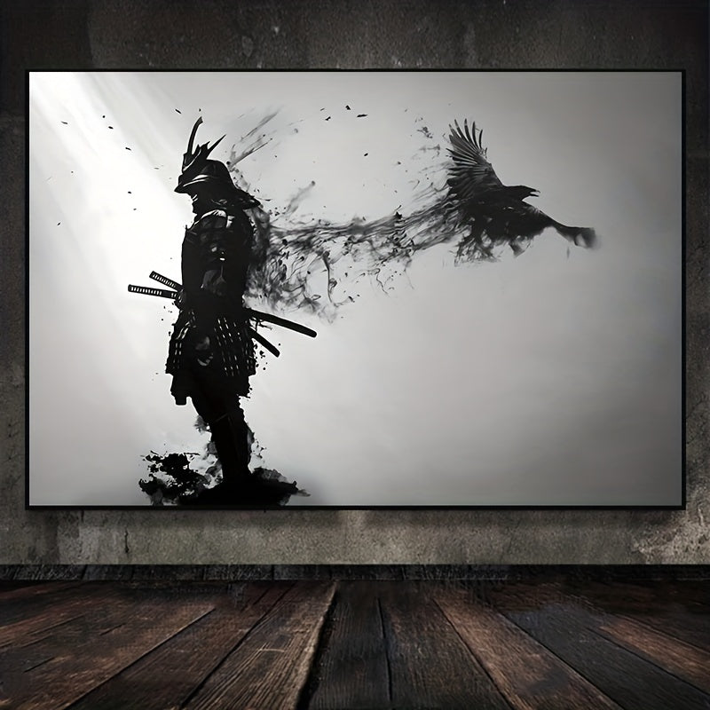 1pc Black And White Japanese Samurai Man Posters And Print, Wall Art Canvas Painting, Artwork For Living Room Cuadros Decor, No Frame https://www.temu.com/search_result.html?search_key=601099517738923
