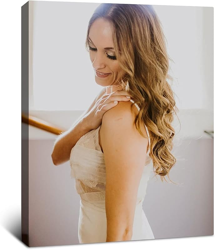 Custom Framed Canvas Prints With Your Photos - Personalized Picture To Canvas Wall Art (8" Wx10 H) - Gift Wrapping Available https://www.amazon.com/dp/B09DCMBQ4W
