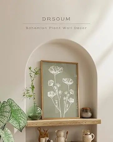 Drsoum Framed Botanical Plant Canvas Wood Wall Art Light Green Sage Wall Decor Eucalyptus Leaf Picture for Bedroom Living Room Bathroom Office 8”x 10” x 4pcs https://www.amazon.com/dp/B0CB1NZ5HT