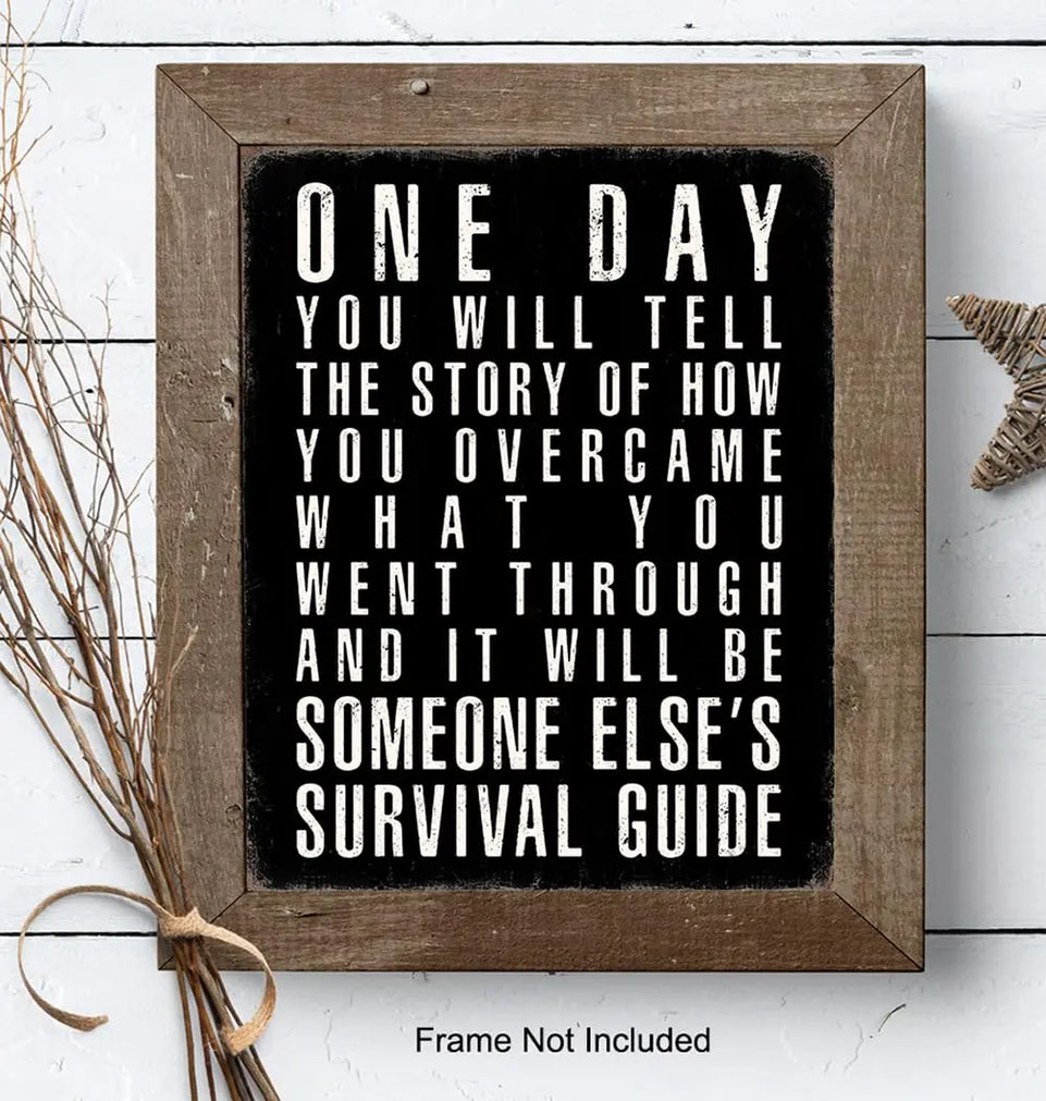 Black Office Decor Inspirational Quotes - Positive Quotes Posters for Men - Home Office Success Wall Art - executive Motivational Gifts for Him - Motivation Gym Wall Decor - Rustic small Office Decor - June Wall Art