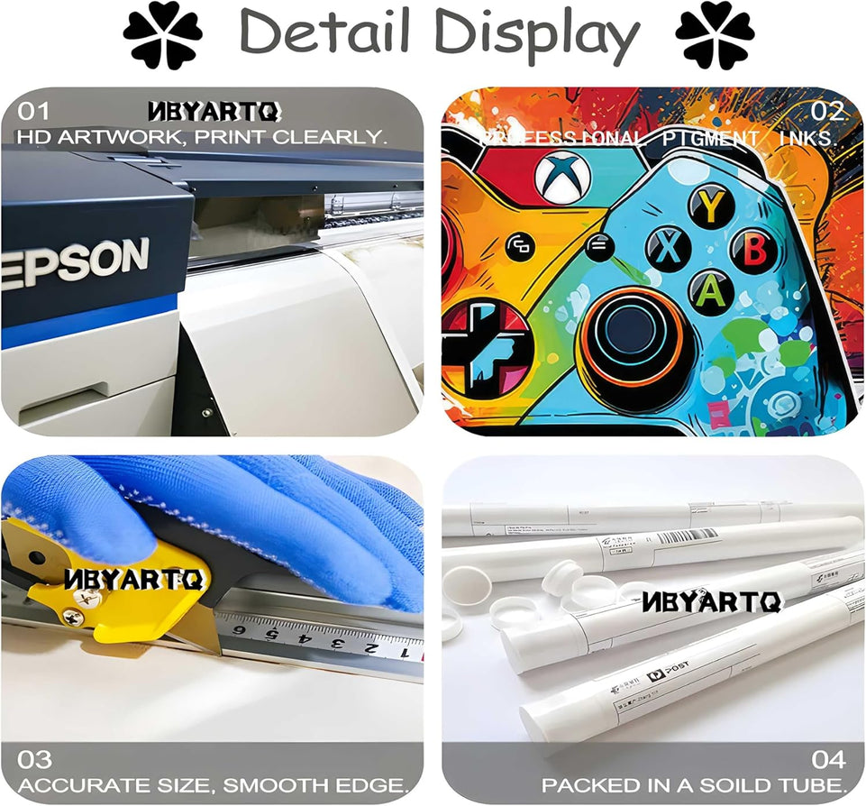 3Pcs Cool Gaming Wall Art Retro Video Game watercolor Posters Pictures Colorful Neon Gamepad Canvas Painting Prints for Boys Room Kids Game Room Bedroom for Boys Home Decoration 12x16in Unframed https://www.amazon.com/dp/B0CP7W91H7