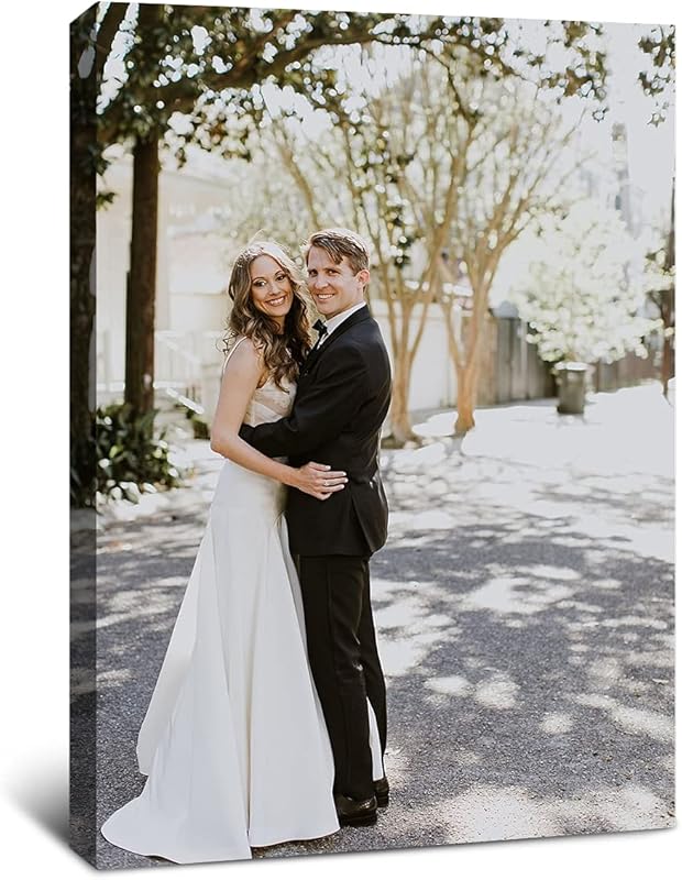 Custom Framed Canvas Prints With Your Photos - Personalized Picture To Canvas Wall Art (8" Wx10 H) - Gift Wrapping Available https://www.amazon.com/dp/B09DCMBQ4W