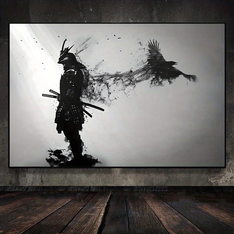 1pc Black And White Japanese Samurai Man Posters And Print, Wall Art Canvas Painting, Artwork For Living Room Cuadros Decor, No Frame https://www.temu.com/search_result.html?search_key=601099517738923