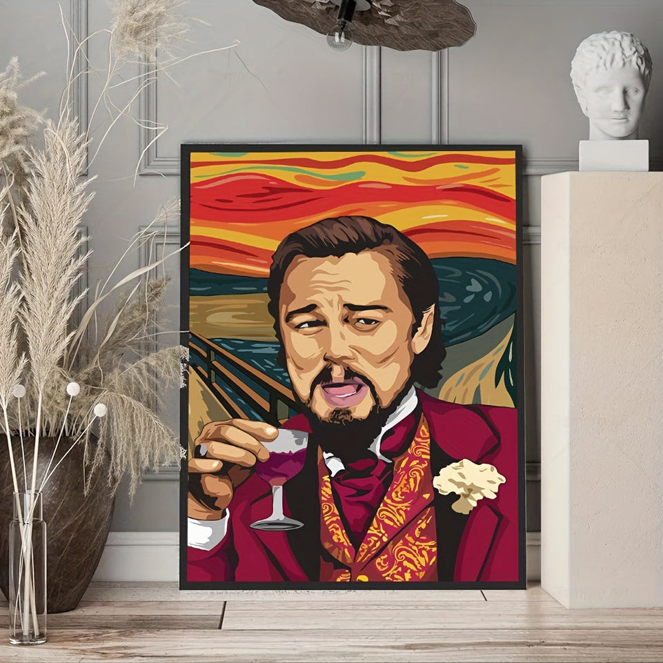 1pc Canvas Poster, Modern Art, Abstract Scream Movie Star Poster, Classic Artwork Leo Canvas Painting, Funny Film Actor Picture, Ideal Gift For Bedroom Living Room Kitchen Corridor, Wall Art, Wall Decoration, Fall Decor, Room Decoration, No Frame https://www.temu.com/search_result.html?search_key=601099525523946