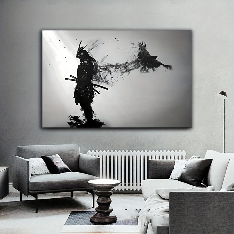 1pc Black And White Japanese Samurai Man Posters And Print, Wall Art Canvas Painting, Artwork For Living Room Cuadros Decor, No Frame https://www.temu.com/search_result.html?search_key=601099517738923