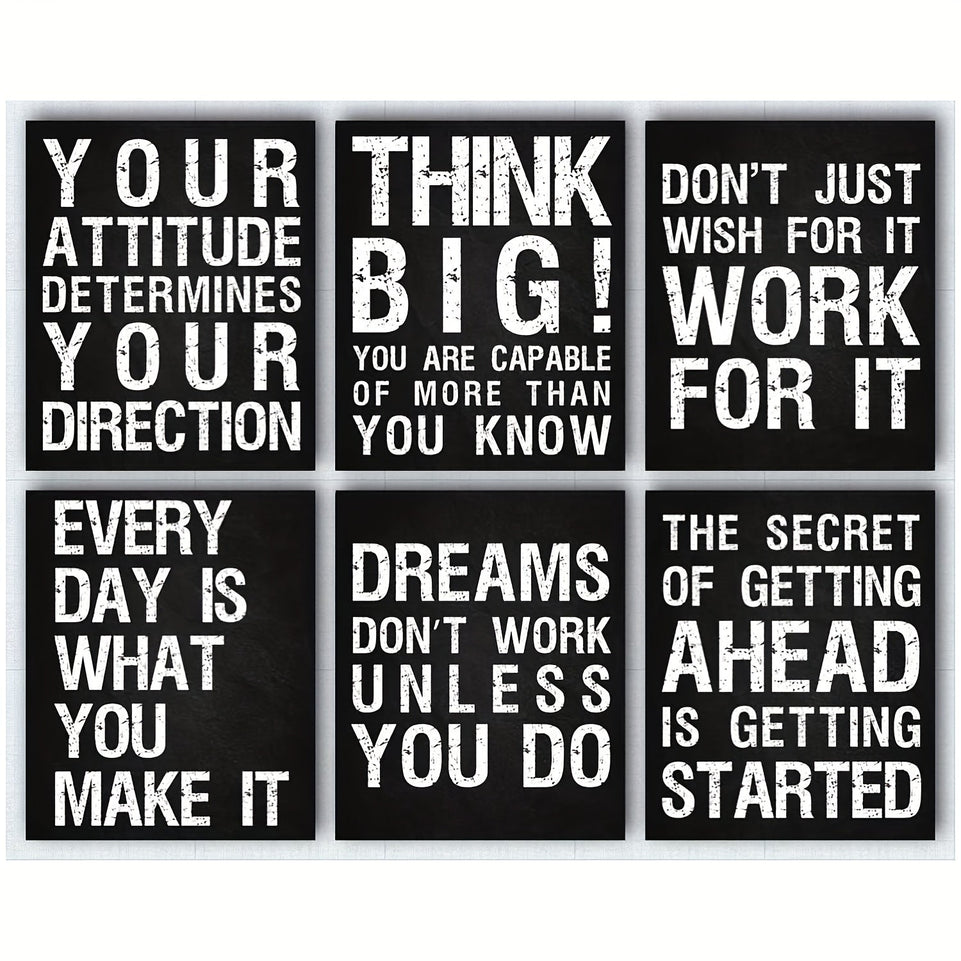 6pcs Inspirational Wall Art Decor Posters For Office, Gym, Home Living Room, Bedroom, Motivational & Positive Quotes & Sayings Prints, Perfect Decorations For Rooms, 8 X 10 In, No Frame https://www.temu.com/search_result.html?search_key=601099523619758