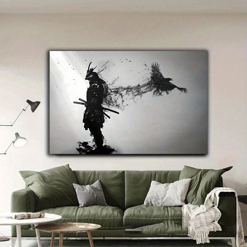 1pc Black And White Japanese Samurai Man Posters And Print, Wall Art Canvas Painting, Artwork For Living Room Cuadros Decor, No Frame https://www.temu.com/search_result.html?search_key=601099517738923