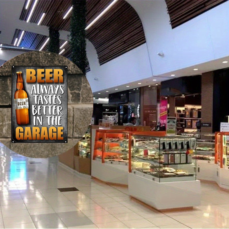 15cm X 20cm (5.85in X 7.8in) Beer Always Tastes Better in The Garage, Funny Beer Can Signs, Home Decor Items, Interior Living Room Wall Decor, Bedroom Art Wall Decor, Wall Decor, Garage Wall Decor https://www.temu.com/search_result.html?search_key=601099585559054