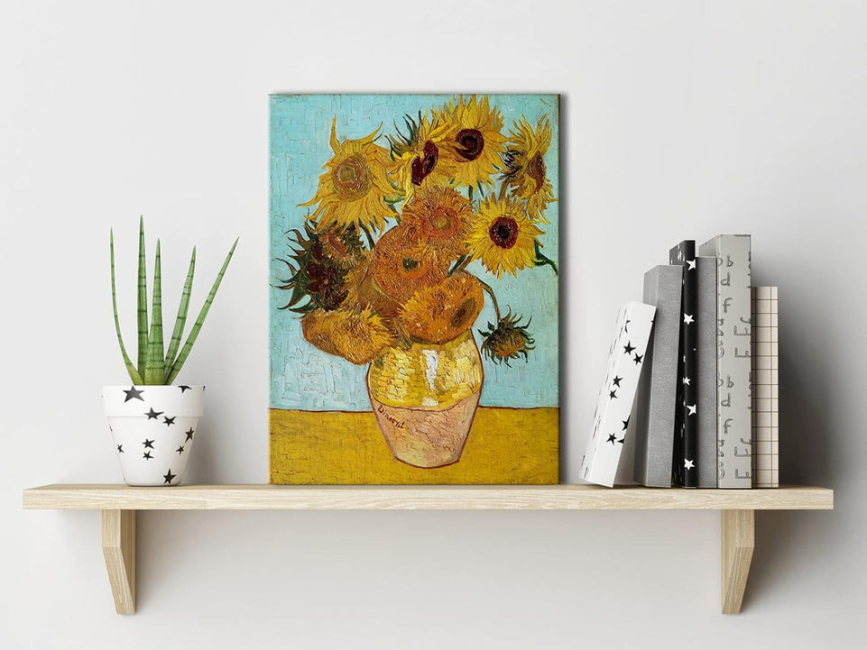 Wieco Art Sunflower by Vincent Van Gogh Oil Paintings Reproduction Modern Floral Giclee Canvas Prints Artwork Flowers Pictures on Canvas Wall Art for Home and office Decorations https://www.amazon.com/dp/B00W9EPK3W