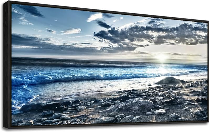Lapremoly Canvas Wall Art For Living Room Farmhouse Wall Decor For Bedroom Office Wall Decoration Blue Beach Wall Painting Ocean Sea Wave Pictures Poster Print Artwork Room Home Walls Decor 3 Piece https://www.amazon.com/dp/B0BKZXPF6N
