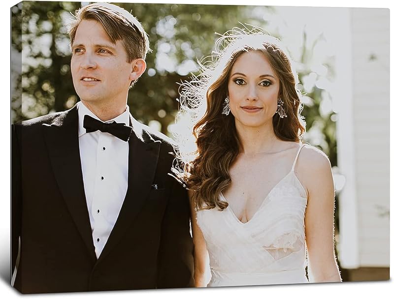 Custom Framed Canvas Prints With Your Photos - Personalized Picture To Canvas Wall Art (8" Wx10 H) - Gift Wrapping Available https://www.amazon.com/dp/B09DCMBQ4W