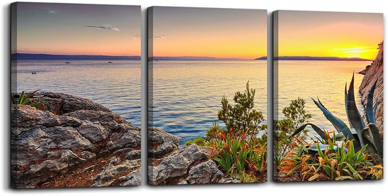 Wall Art For Living Room black and white Blue tree moon Canvas Wall Decor for Home artwork Painting 12" x 16" 3 Pieces Canvas Print For bedroom Decor Modern Salon kitchen office Hang a picture https://www.amazon.com/dp/B07DW1DLWF