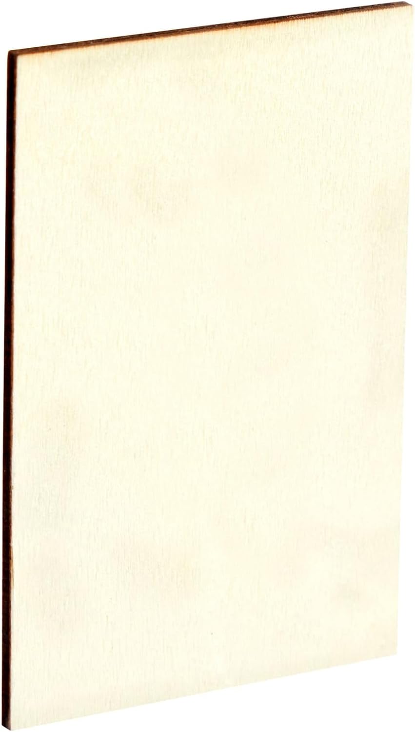 Bright Creations 60 Pack Unfinished Wood Rectangles for Crafts, 2x3 Wooden Pieces for Painting, DIY Projects, Decorations, Engravings https://www.amazon.com/dp/B07QVCFM8H
