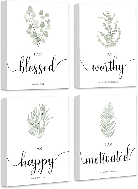 FRAMED Botanical Plant Canvas Wall Art,Boho Plant Wall Decor for Bedroom,Minimalist Floral Prints for Living Room,Light Green Botanical Art Painting for Office,Set of 4,8”x 10” https://www.amazon.com/dp/B09HH17JRH