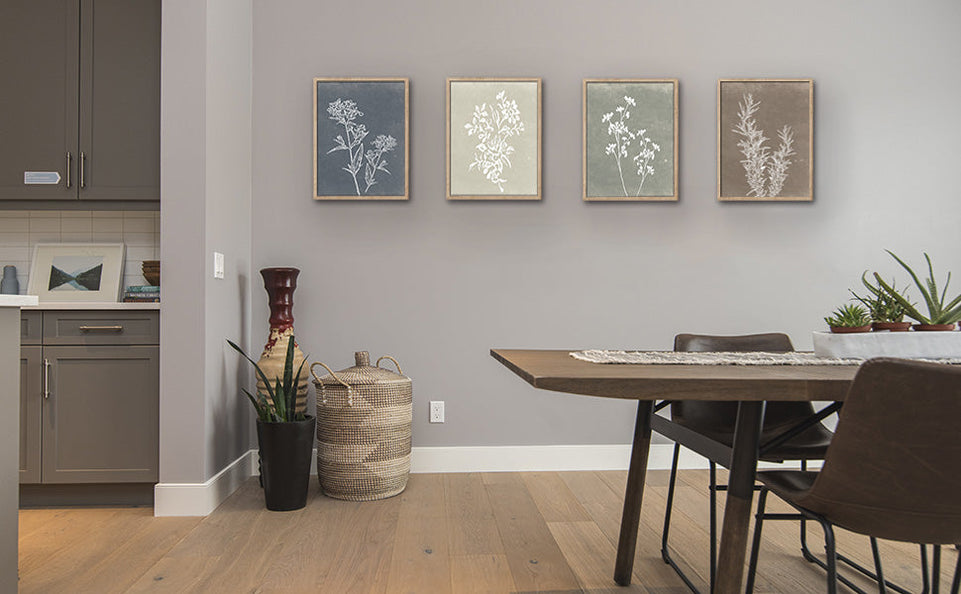 Framed Boho Wall Art Set of 4 for Wooded Minimalist Botanical Print Wall Art for Rustic Vintage Farmhouse Home Kitchen Wall Decor (Brown, 11x14) https://www.amazon.com/dp/B0BS9RNJDX