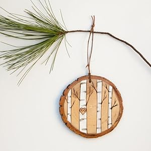 Unfinished Natural Wood Slices 20 Pcs 3.5-4 inch Craft Wood kit Circles Crafts Christmas Ornaments Rustic Wedding Decoration DIY Crafts with Bark for Crafts https://www.amazon.com/dp/B07QSH1T32