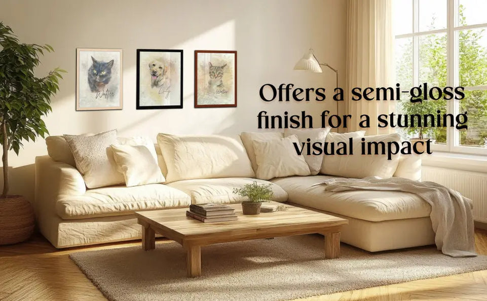 Custom Pet Portrait Wall Art - Create Your Own Watercolor Painting from Your Photo - Personalized Dog, Cat, Pet Wall Decor - Keepsake for Pet Enthusiasts, Upload Image of Your Favorite Pet, USA Made https://www.amazon.com/dp/B0DKQPDS9H