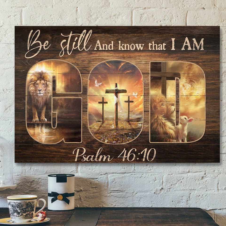 1pc Framed Vintage Religious Canvas Art, "Be Still and Know That I Am" Jesus & Cross Design, Psalm 46:10, Self-Adhesive Fabric Wall Decor, Fantasy Theme, Reusable, Flower Pattern, Rectangle Shape https://www.temu.com/search_result.html?search_key=601099518201198