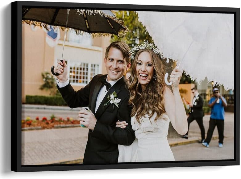 Custom Framed Canvas Prints With Your Photos - Personalized Picture To Canvas Wall Art (8" Wx10 H) - Gift Wrapping Available https://www.amazon.com/dp/B09DCMBQ4W