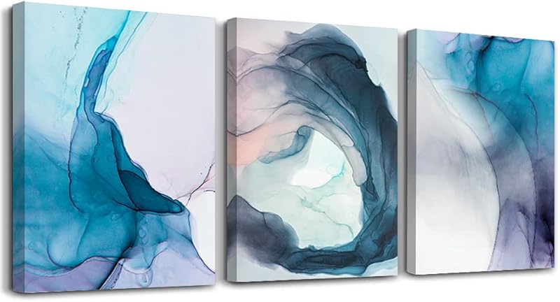 Canvas Wall Art For Living Room Wall Decor For Bedroom Farmhouse Wall Art Aurora Scenery Wall Paintings Office Wall Decor 3 Piece Framed Blue Wall Pictures Ready To Hang For Bathroom Home Decorations https://www.amazon.com/dp/B0BMF6TMHB