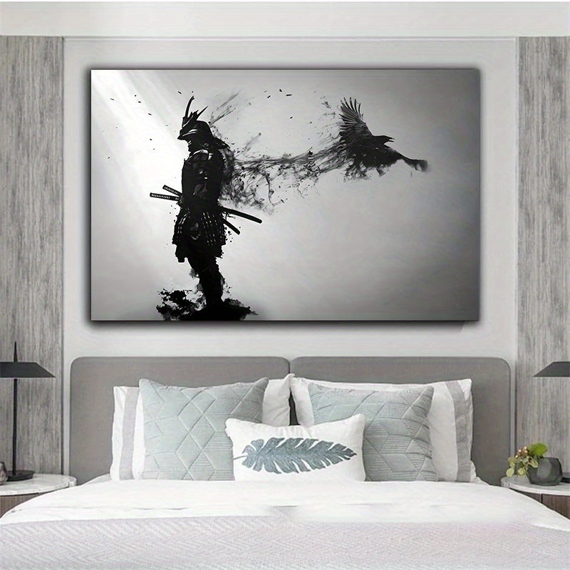 1pc Black And White Japanese Samurai Man Posters And Print, Wall Art Canvas Painting, Artwork For Living Room Cuadros Decor, No Frame https://www.temu.com/search_result.html?search_key=601099517738923