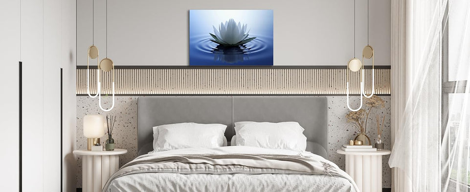 Canvas Prints Art Lotus Floral Pictures Wall Art for Zen Office Decor Meditation Poster Modern Artwork Painting Framed Ready to Hang(12x16inch) https://www.amazon.com/dp/B0CFDZLV4Y