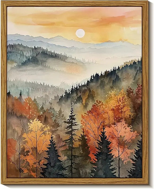 InSimSea Framed Wall Art for Living Room Landscape Canvas Wall Decor Meadow with Flowers Vintage Paintings Classical Wildflower Field Scene Boho Floral Pictures Decor Gifts for Bathroom Bedroom 8x10in https://www.amazon.com/dp/B0D1YFGWX7