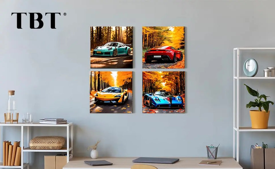 4PC Car Room Decor Truck Canvas Wall Art Framed Boys Room Decor Watercolor Cartoon Car Color Racing Vehicle Painting Garage Wall Decor Modern Canvas Prints for Playroom Farmhouse Men Living Room Home https://www.amazon.com/dp/B0C7KR9V76