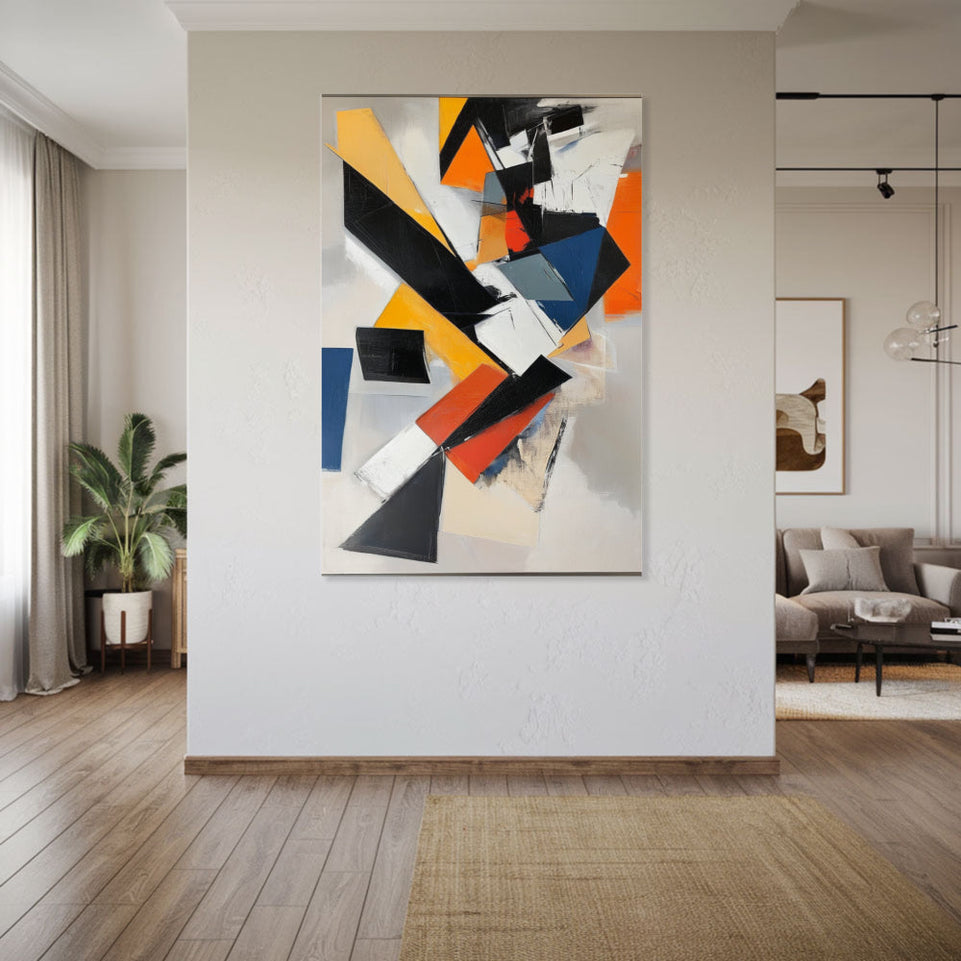 Modern Abstract Geometry I Wall Art June Wall Art