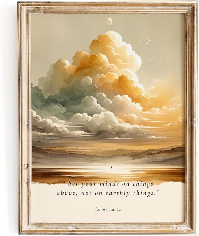ESSEN Life | The Way He Leads | Christian Wall Art Jesus Poster Decor Christian Christmas Decor Christian Home Decor Perfect Religious Wall Art Gift for Women (8x10 Unframed) https://www.amazon.com/dp/B0CB7Z1NHT