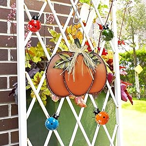 GIFTME 5 Metal Garden Wall Art Decorative Set of 4 Cute Ladybugs Outdoor Wall Sculptures https://www.amazon.com/dp/B07HF2Z653