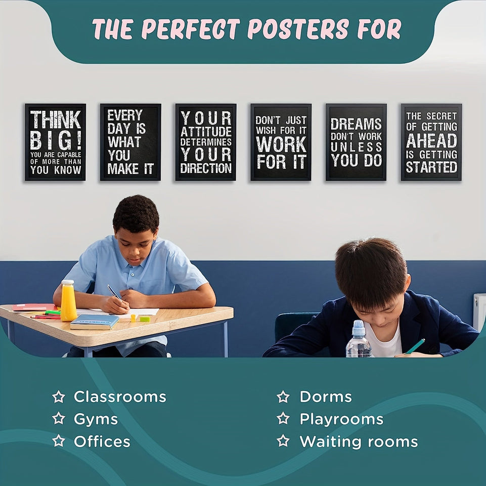 6pcs Inspirational Wall Art Decor Posters For Office, Gym, Home Living Room, Bedroom, Motivational & Positive Quotes & Sayings Prints, Perfect Decorations For Rooms, 8 X 10 In, No Frame https://www.temu.com/search_result.html?search_key=601099523619758