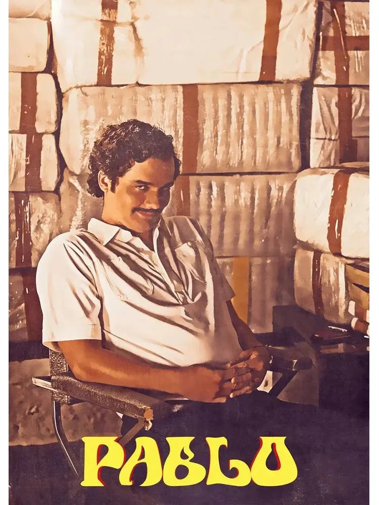 Lord Pablo Escobar Narcos Mugshot Poster Canvas Painting Colombian Drug Gangster Wall Art For Living Room Home Decoration June Wall Art