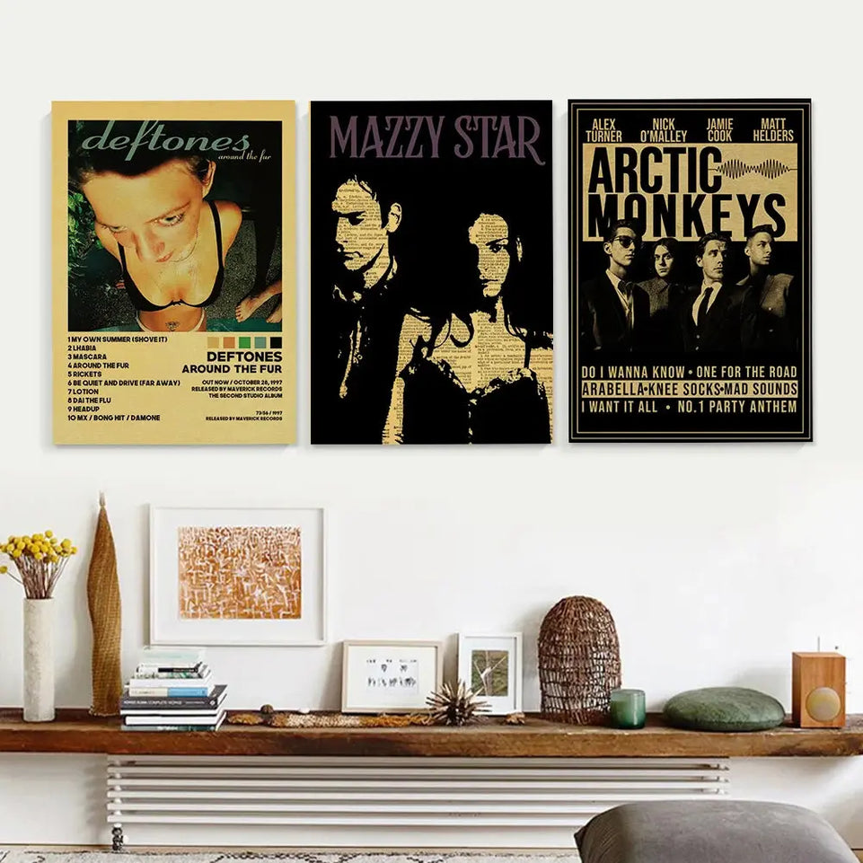 Mitski Drake Deftones Band Girl Lovers Poster Aesthetic Music AlbumRapper Canvas Painting Room Wall Decor Posters for Wall June Wall Art