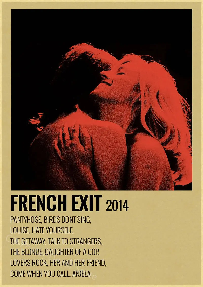 TV Girl Poster Who Really Cares/French Exit Lovers Rock Posters Music Prints Art Wall Painting Vintage Room Home Decor Picture June Wall Art